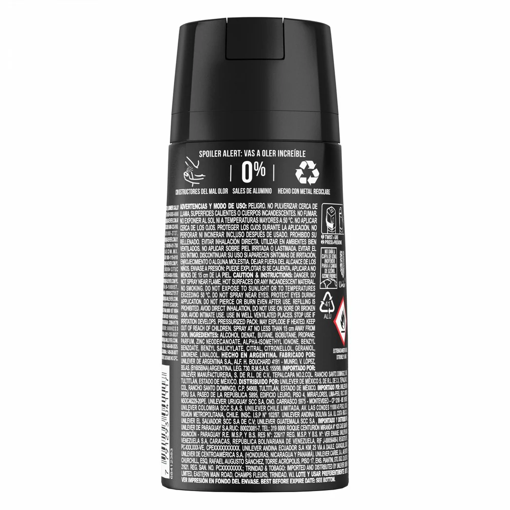 Axe Deo Body Spray Black 150 ml - Image 3