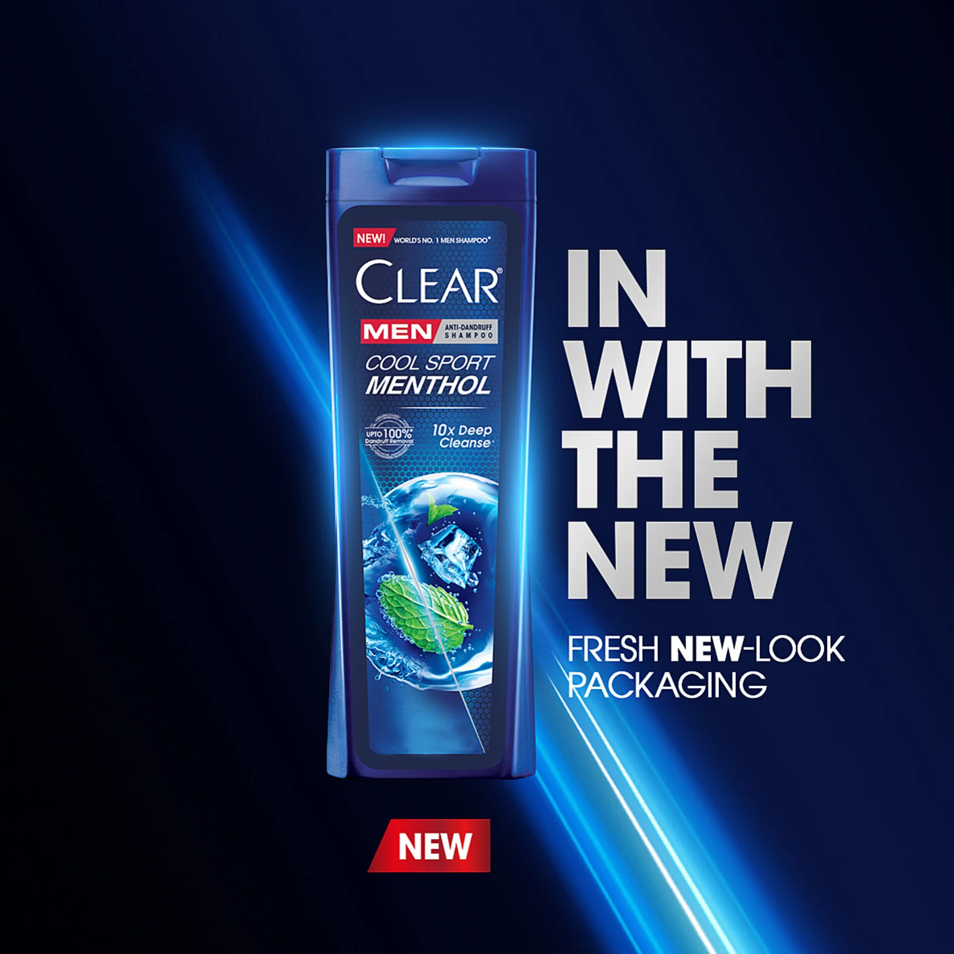 Clear Men Shampoo Cool Sport Menthol Anti Dandruff 330ml - Image 11