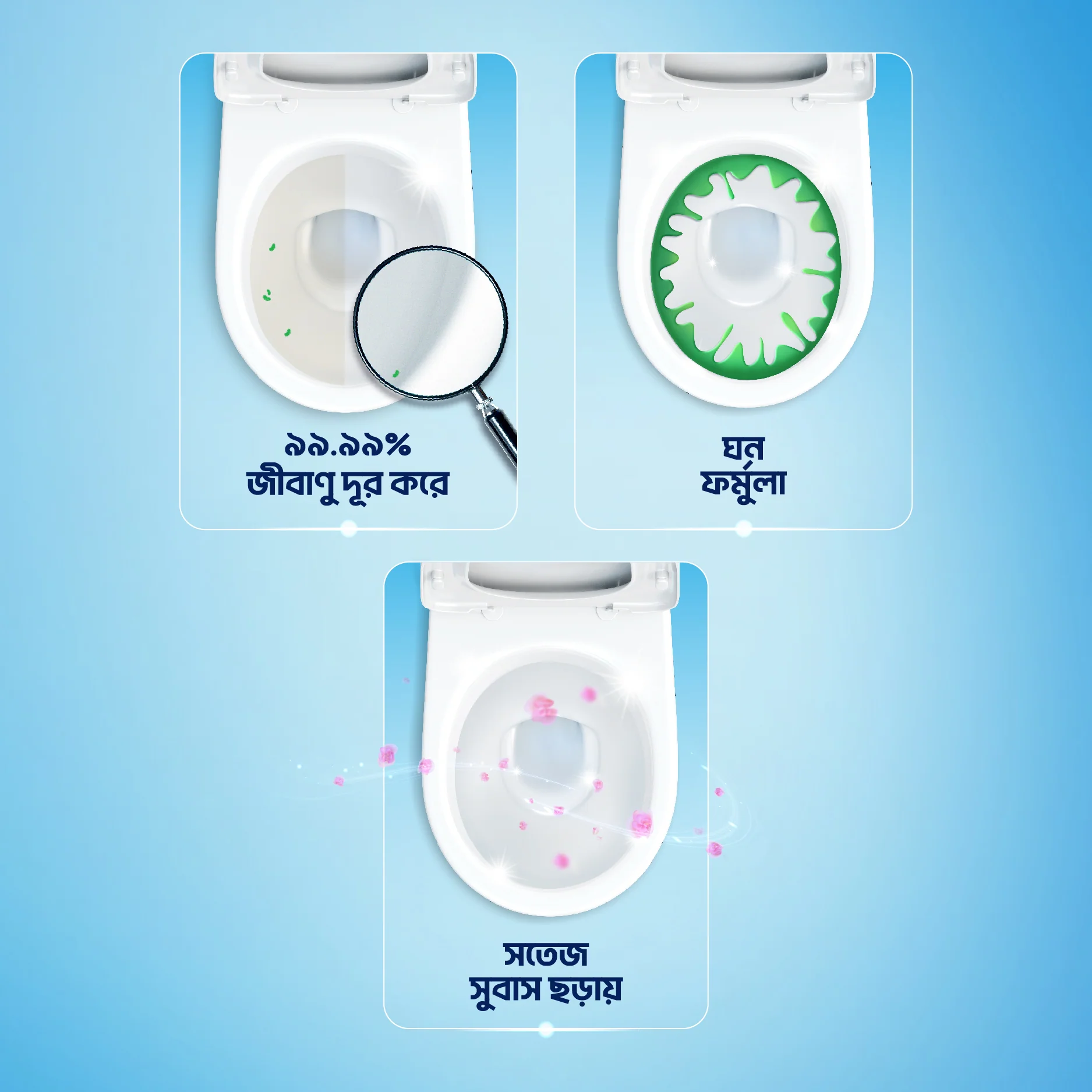 Domex Toilet Cleaning Liquid Lime Fresh 750ml Get a Container Free - Image 7