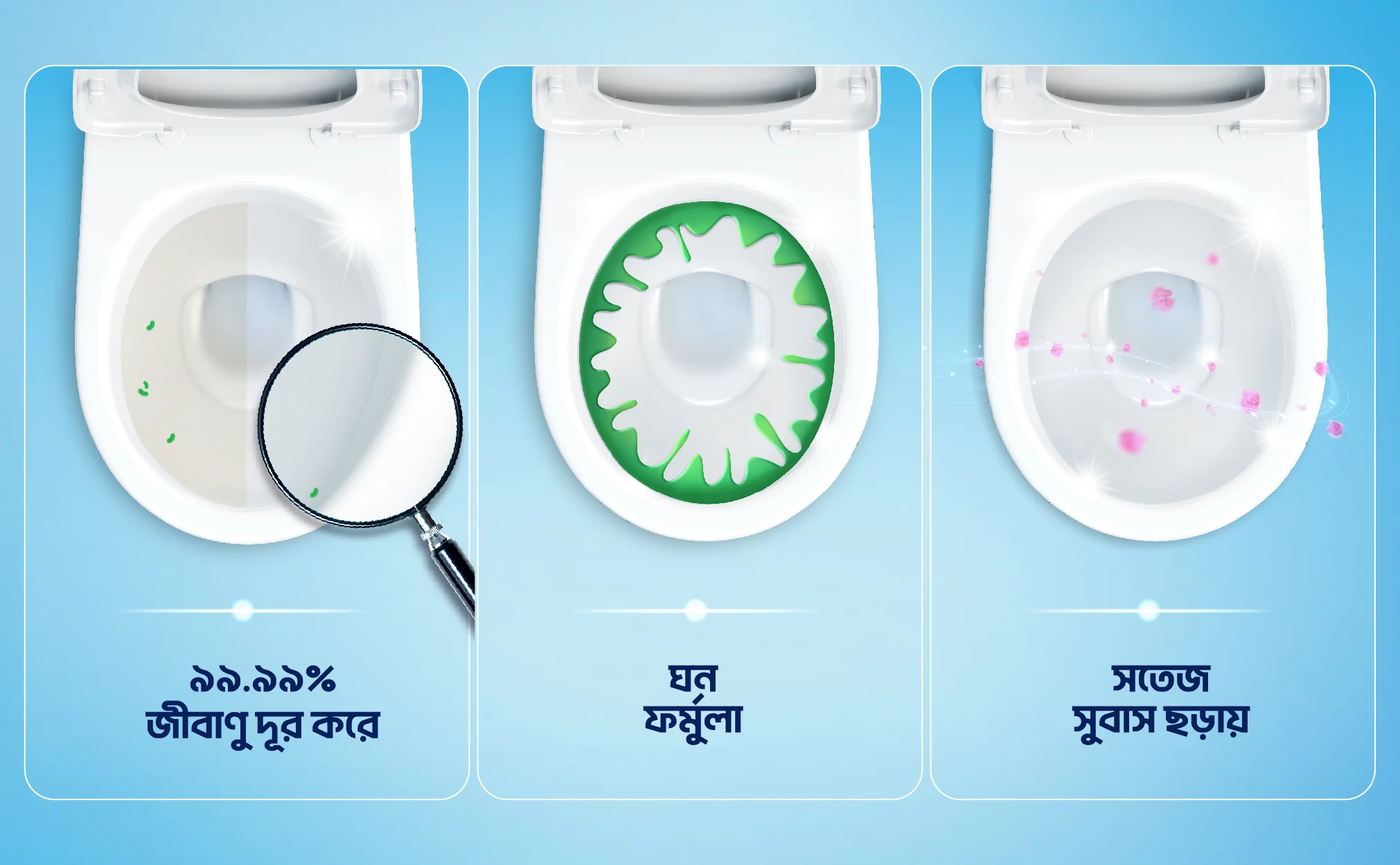 Domex Toilet Cleaning Liquid Ocean Fresh 500ml - Image 11