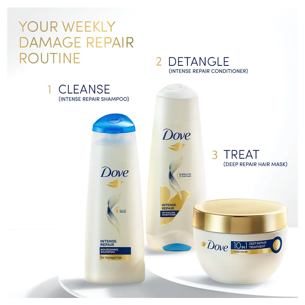 Dove Deep Repair Treatment Hair Mask 300ml - Image 5
