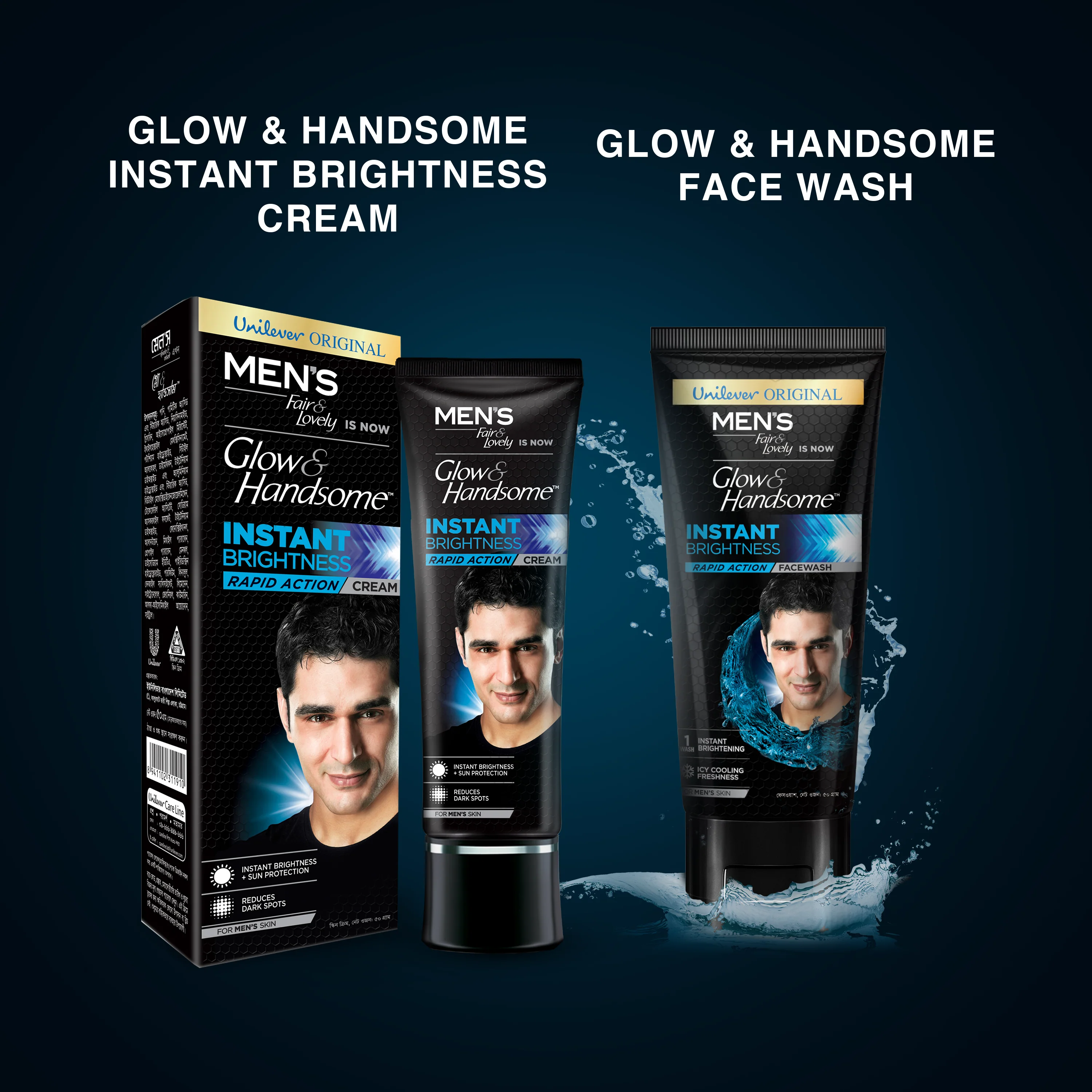 Glow & Handsome Facewash Rapid Action Instant Brightness 50g - Image 9