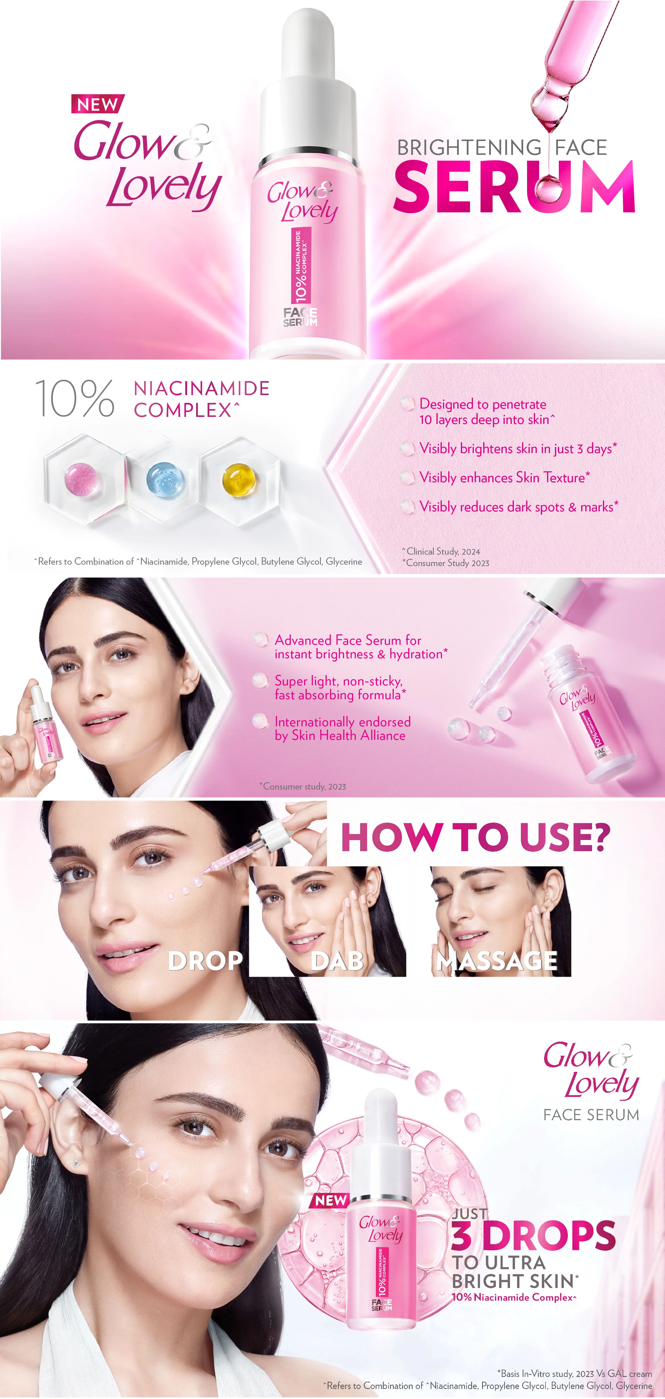 Glow & Lovely Brightening Face Serum 14ml - Image 9