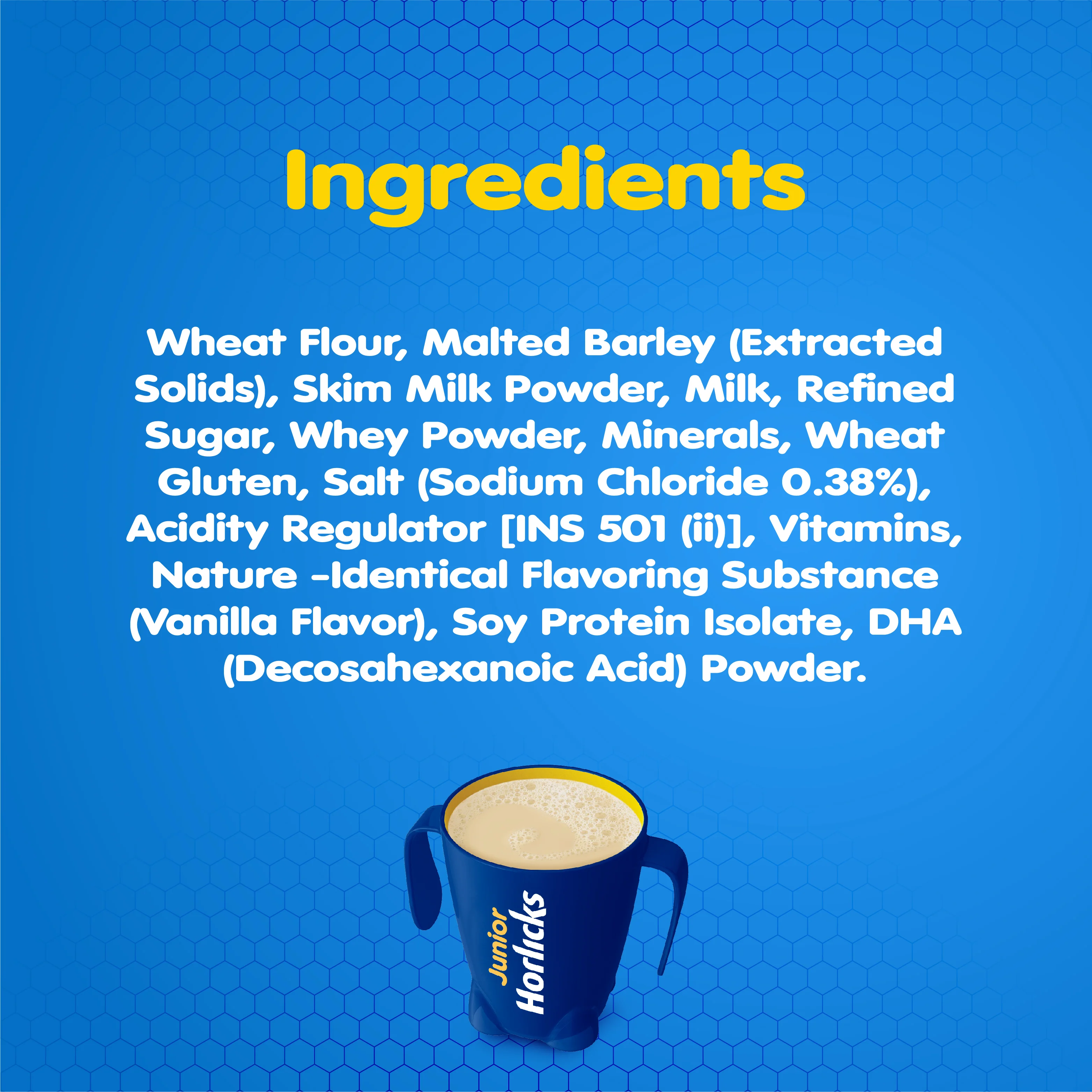 Junior Horlicks Health and Nutrition Drink Stage-1 Jar 500g (Powder Drink) - Image 6