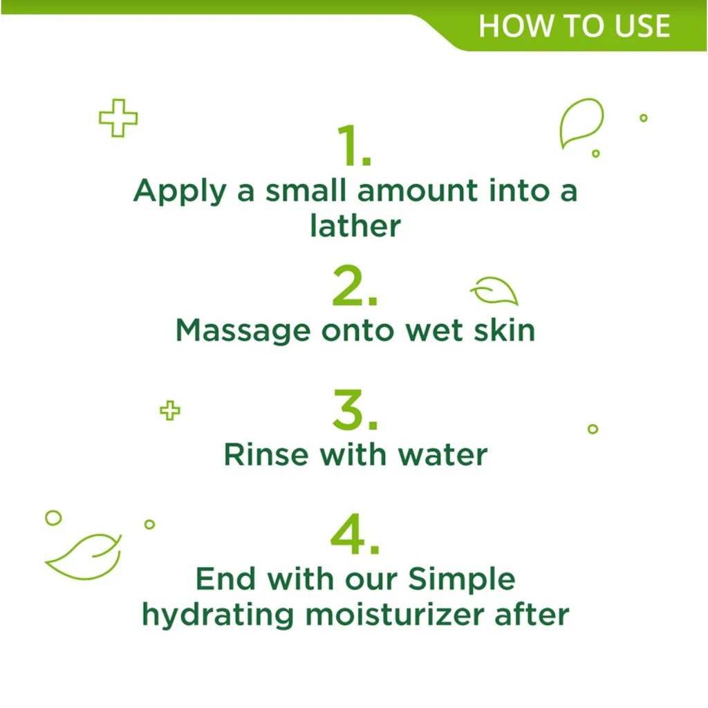 Simple Face Wash Kind to Skin Refreshing Gel 150ml - Image 5