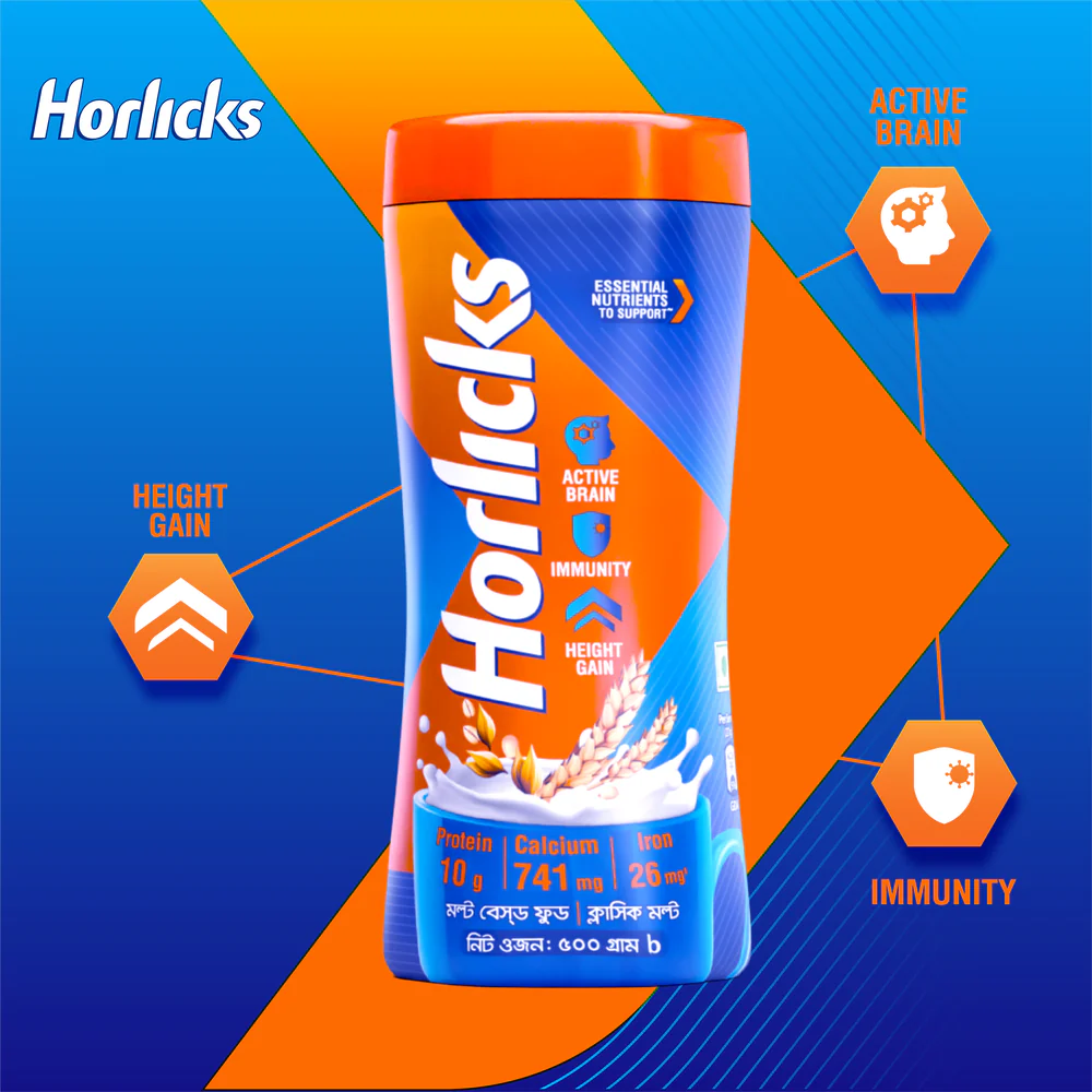 Standard Horlicks Health and Nutrition Drink Jar 250g - Image 9