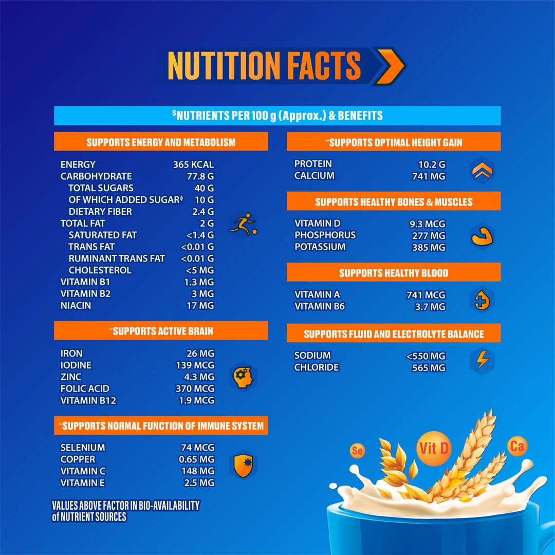 Standard Horlicks Health and Nutrition Drink Jar 250g - Image 4