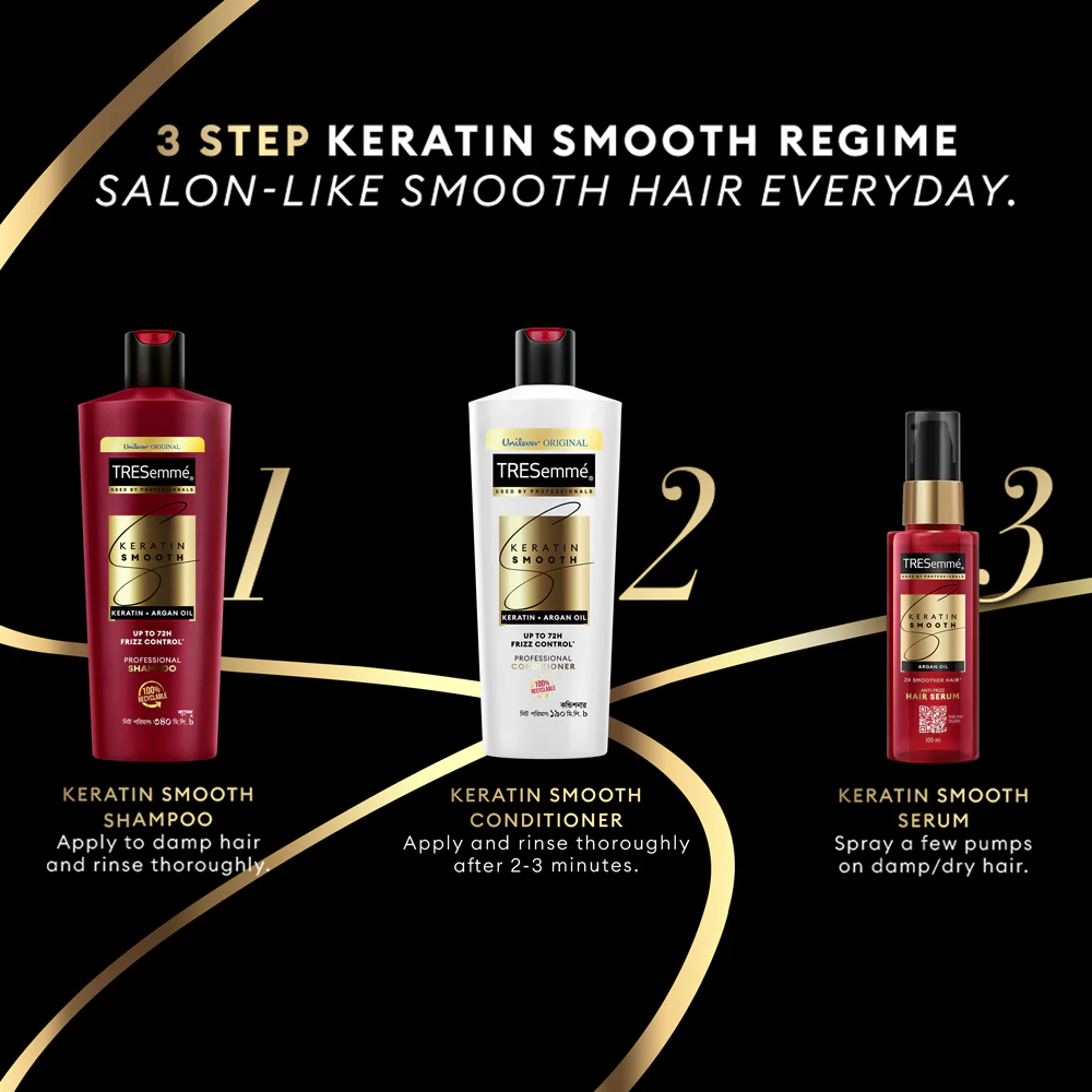 Tresemme Conditioner Keratin Smooth 190ml - Image 7