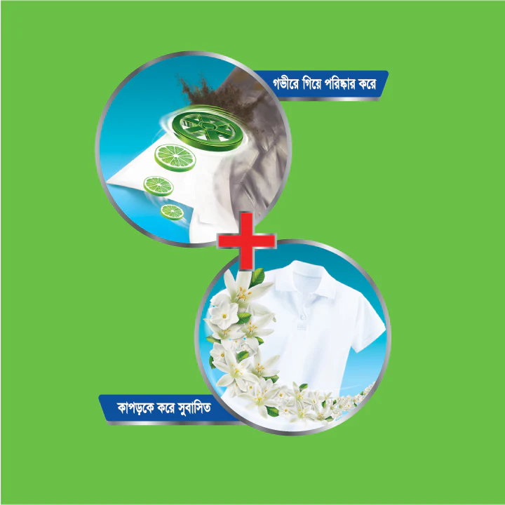 Wheel Washing Powder 2in1 Clean & Fresh 1Kg - Image 5